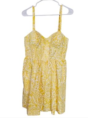 Lilly Pulitzer Christine Dress Seashell Pattern Spaghetti Strap Dress